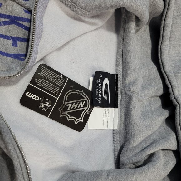 NHL Montreal Canadiens Zip up Grey Hoodie - Picture 3 of 5